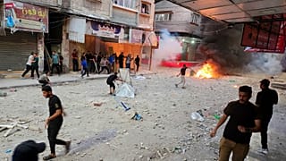 Λωρίδα της Γάζας - Ταραχές στην πόλη Χαν Γιουνίς
