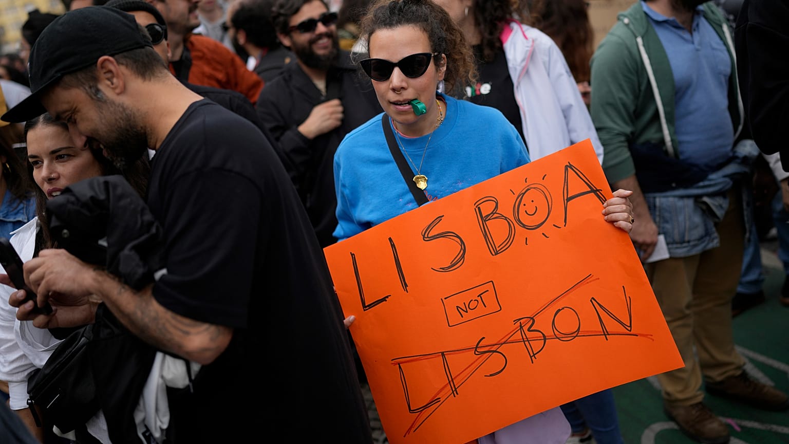 Protesto em Lisboa devido ao poder de compra na capital portuguesa