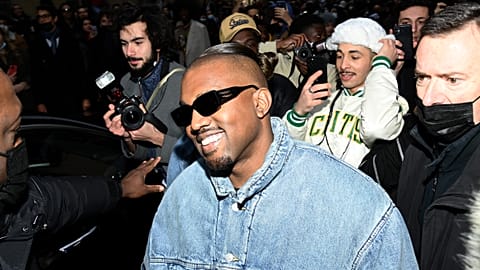 Back on Twitter: West pictured in 2022