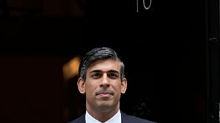 Britain's Prime Minister Rishi Sunak leaves 10 Downing Street to attend the weekly Prime Ministers' Questions session in parliament in London, on July 19, 2023. 
