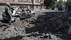 Ermittlungen in Donetsk nach dem Beschuss