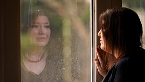 This nurse came down with COVID-19 in the summer of 2020; her condition spiraled downward, and her life was saved only by grace of a double lung transplant.