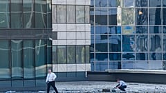 Schäden in Moskau nach dem Drohnenangriff