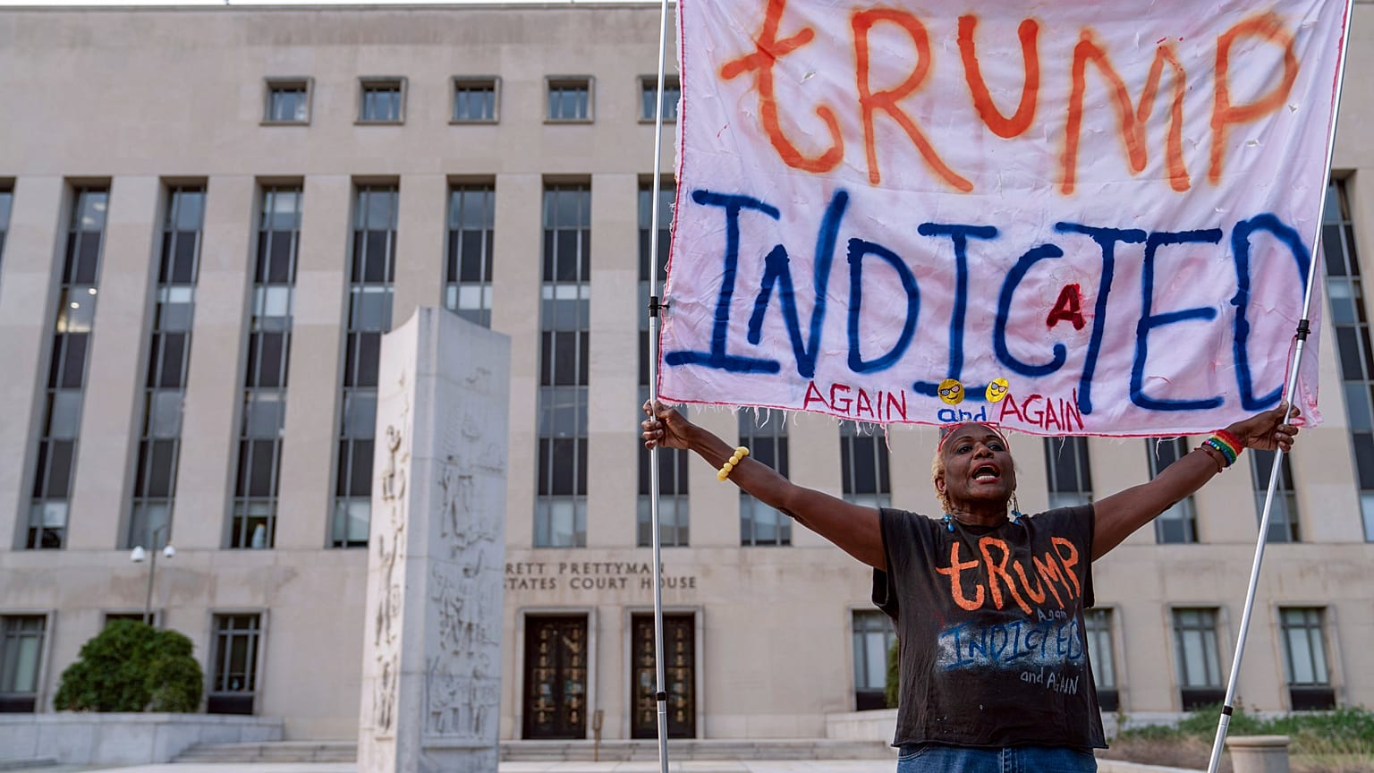 Manifestation à Washington le 1er août 2023