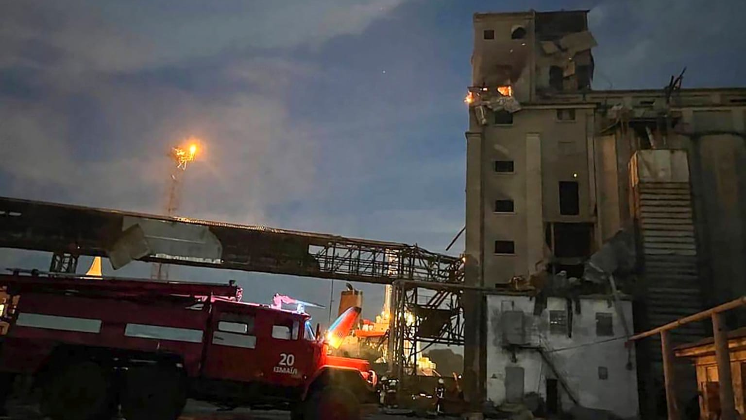 Drohnen angriff auf Region Odessa