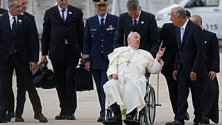 El papa Francisco en Lisboa