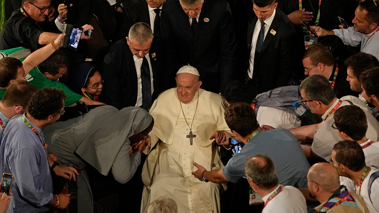 Papa Francesco a Lisbona