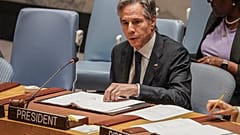 US-Außenminister Antony Blinken vor dem UN-Sicherheitsrat in New York.
