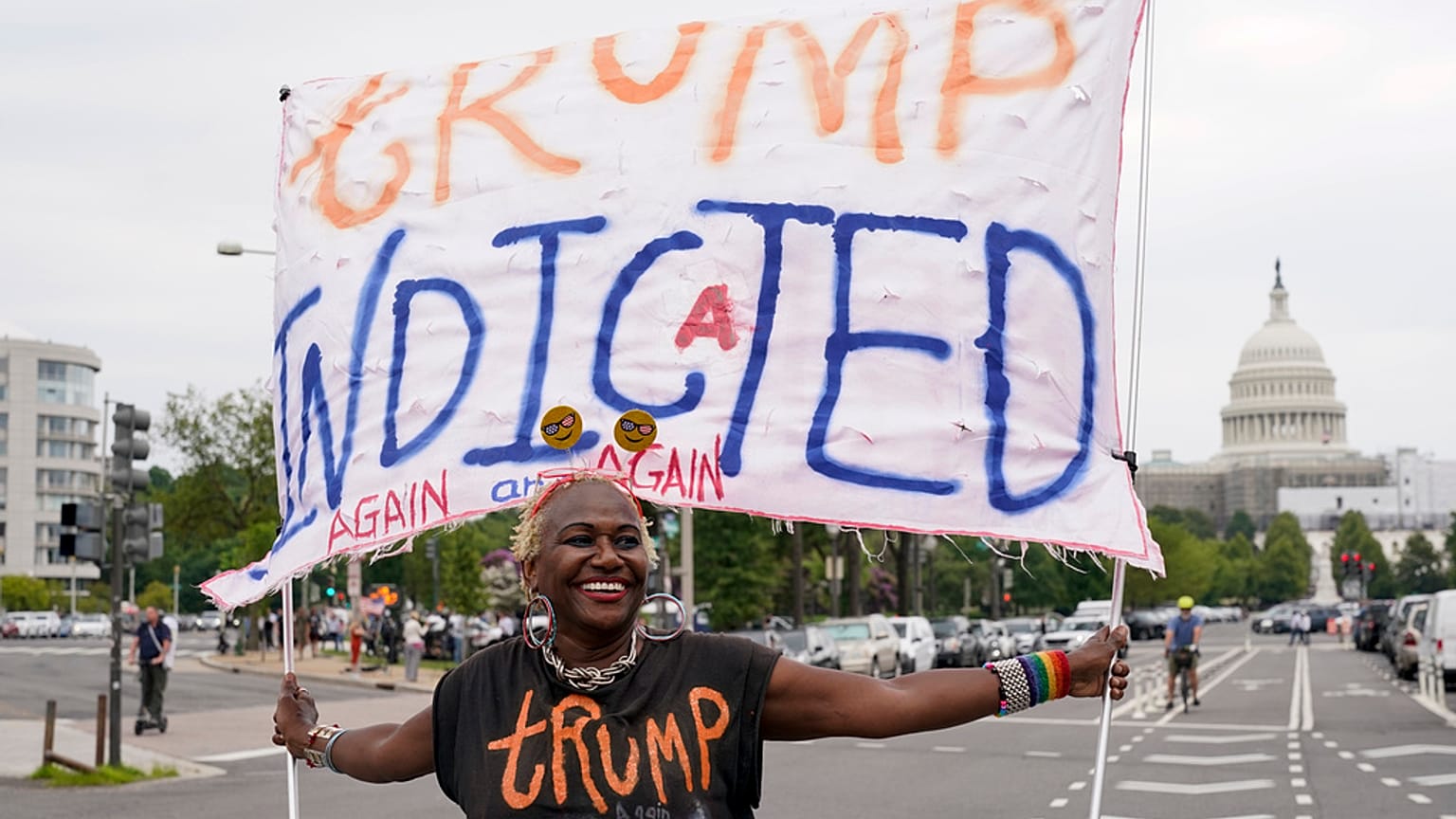Trump: un politico che divide. 