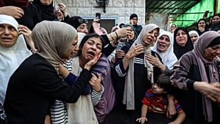 جنازة الفتى الفلسطيني محمود أبو سعن برصاص القوات الإسرائيلية في طولكرم، الضفة الغربية المحتلة.