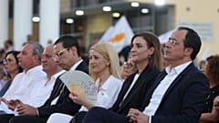 Ο Νίκος Χριστοδουλίδης στην αντικατοχική εκδήλωση του Δήμου Αμμοχώστου