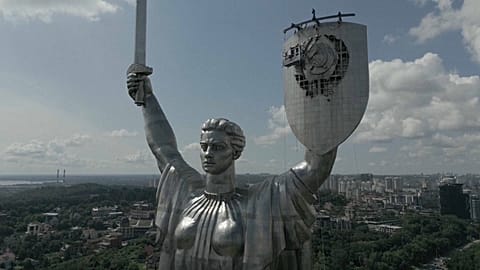 Motherland monument in Kyiv