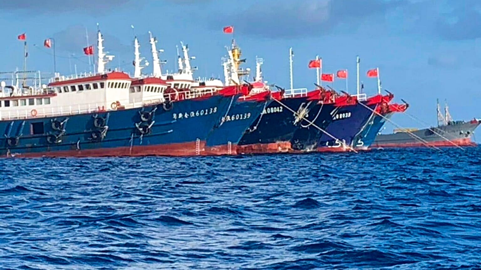 ARQUIVO / Navios chineses no Mar do Sul da China
