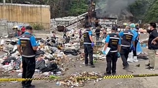 Die Polizei fand Leichteile in Müllsäcken auf einer Müllhalde.