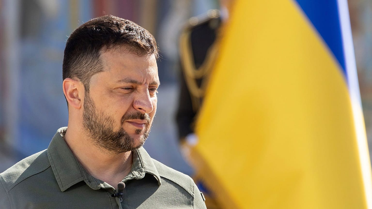 Volodimir Zelenszkij ukrán elnök