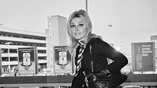 Sharon Tate pictured in London, 1966