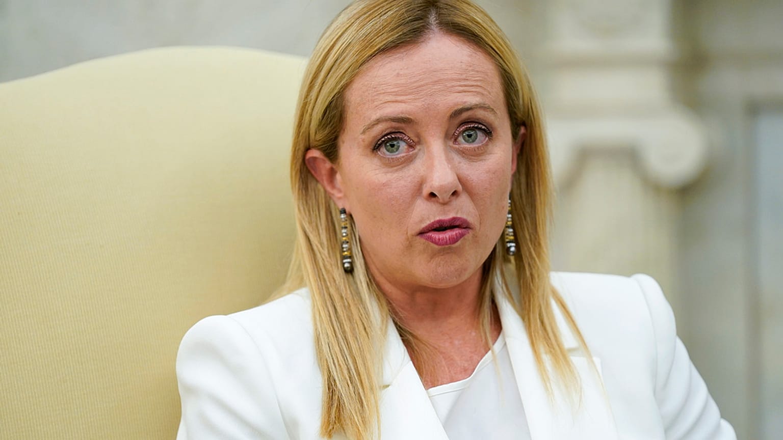 Il presidente del Consiglio, Giorgia Meloni