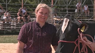 Siegerin beim Ringen