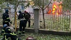Soccorsi al lavoro a Zaporizhzhia