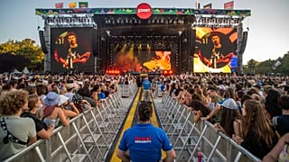 Sam Fender koncertje a nagyszínpadon csütörtök este