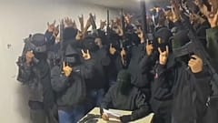 صورة من الفيديو لمزعوم لعصابة "لوس لوبوس"