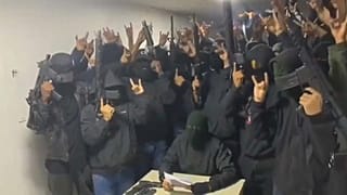 صورة من الفيديو لمزعوم لعصابة "لوس لوبوس"