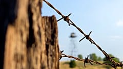 نمایی از حصارکشی مرز ترکیه و بلغارستان 