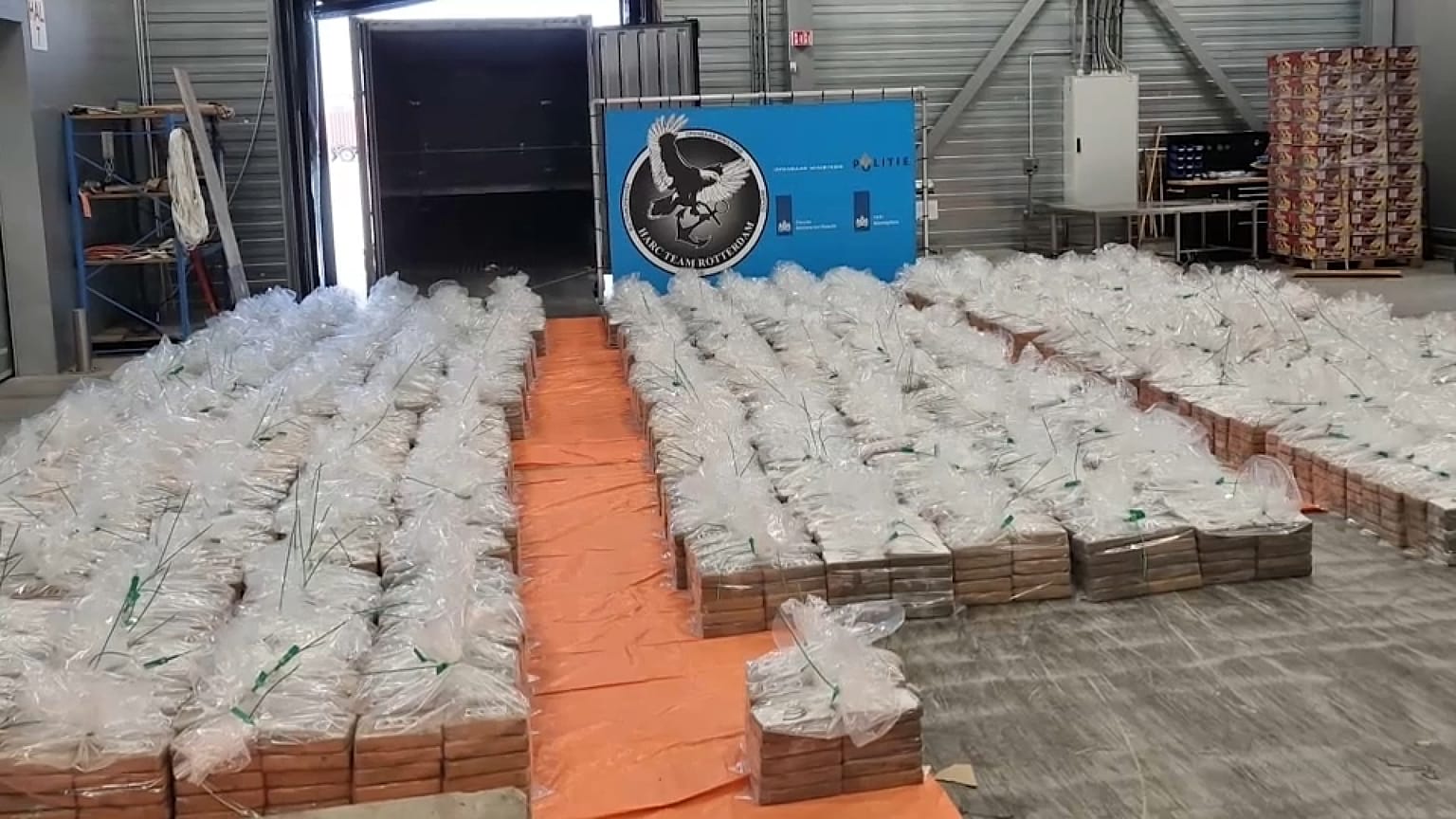 Rotterdam limanında kokain ele geçirildi