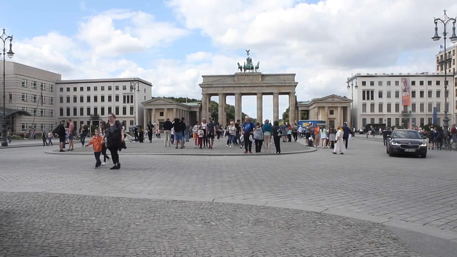 Brandenburg Gate, Berlin.