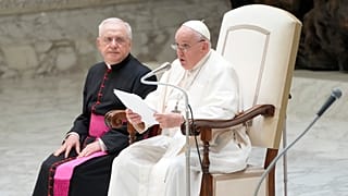 Pope Francis at the Vatican.