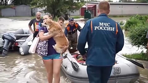 Hunderte Menschen mussten im fernen Osten Russlands evakuiert werden