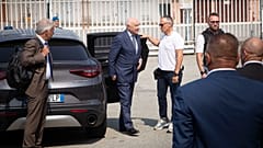 Ο υπουργός Δικαιοσύνης της Ιταλίας κατά την επίσκεψή του στη φυλακή του Τορίνο