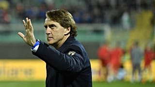 Roberto Mancini bei der Arbeit als Nationaltrainer (Archivfoto)