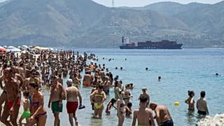 Muslim women have been prevented from bathing with clothes on in northern Italy