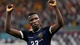 Moises Caicedo in einem Spiel der WM 2022