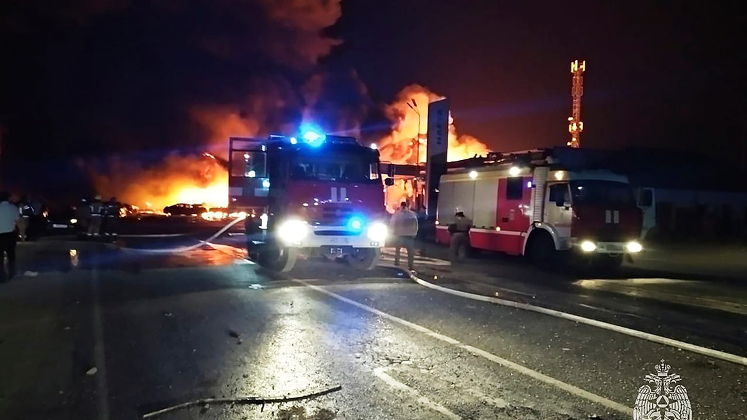 A massive explosion at a petrol station in Russia's southern republic of Dagestan killed 27 people and injured more than 100, local officials said on Tuesday. 