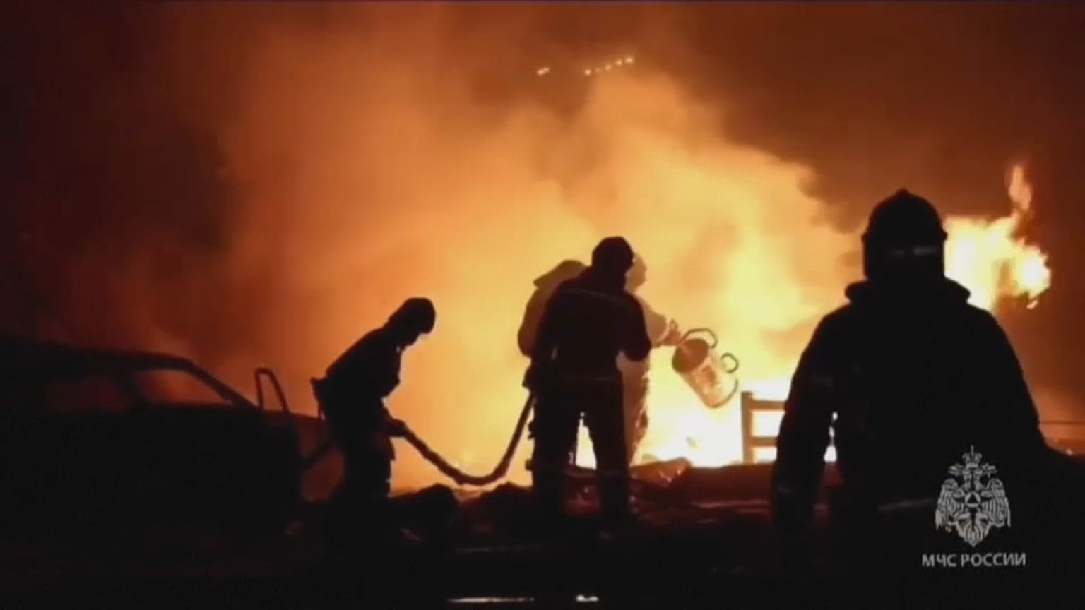 Incêndio em estação de serviço no Dagestão, Rússia