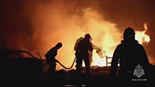 Incêndio em estação de serviço no Dagestão, Rússia