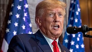 Former US President Donald Trump.