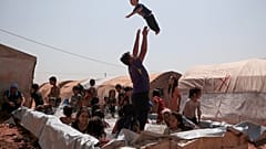 Im Flüchtlingslager in Idlib