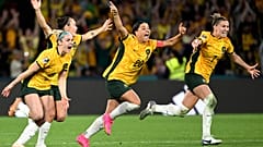 So jubelten die Australierinnen nach dem Viertelfinalsieg
