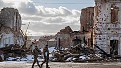 Russland führt eine Offensive in der Region um die Stadt Kupjansk durch. 
