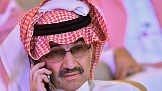 رجل الأعمال السعودي الوليد بن طلال 
