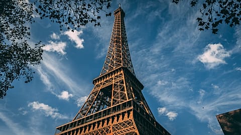 The drunk tourists were stuck on part of the tower not usually accessible to visitors. 