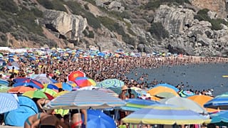 Caldo da incubo nel fine settimana