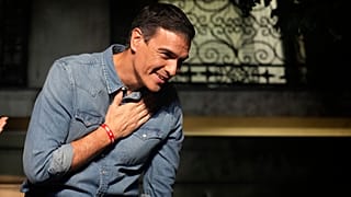 رئيس الوزراء الانتقالي بيدرو سانشيز 
