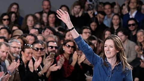British fashion designer Clare Waight Keller