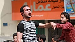 أحمد دومة خلال ثورة 2011 [أرشيف] 