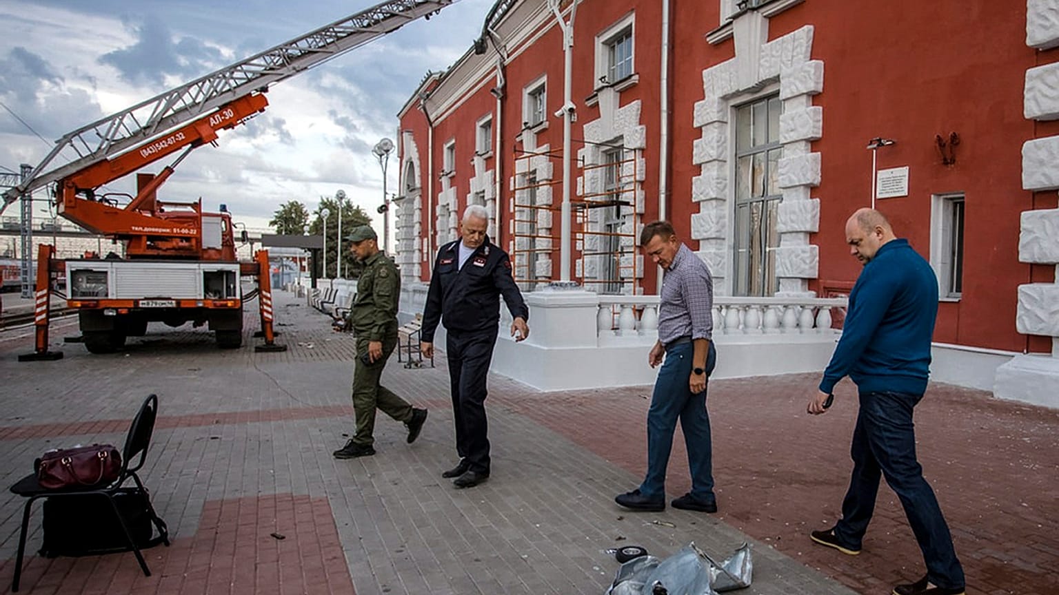 $Nach Drohnenangriff in Kursk in Russland