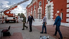 $Nach Drohnenangriff in Kursk in Russland